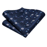 Funki Buys | Neckties | Men's 2 Pcs Floral Silk Tie Set