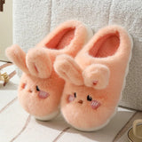 Women's Cute Rabbit Slippers - White - Rabbit Slippers - 36-37 - Plush - image 14