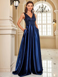 Funki Buys | Dresses | Women's Elegant Satin Sequin Dresses