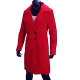 Women's Slim Fit Double Breast Overcoat - Khaki - Women's Jacket - XXXL - Polyester - image 7