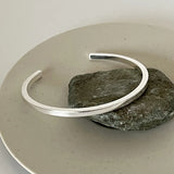 Men's Women's Vintage Hasp Bracelet - Silver - Unisex Bracelet - Adjustable - Alloy/Silver Plated - image 10