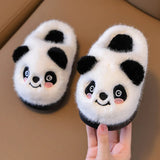 Women's Cute Cartoon Panda Slippers - Black - Slippers - 36-37 - Plush - image 19