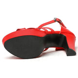 Women's Platform Gladiator Stilettos - Black - Heels - 43 B - PU Leather - image 46