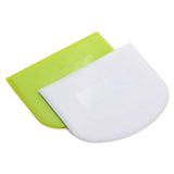 Funki Buys | Cooking Scrapers | Plastic Cake Sp... - Green / White 2 Pcs Spatula Cake Set / Plastic / 4.72" x 3.74" - image 8