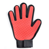 De-shedding Gloves 2 Pcs - Red - 1 Pc Right Glove - One Size - Adjustable - Silicone - image 30