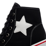 Women's Canvas Elevator Platform Sneaker - Black - Platform Sneakers - 43 B - Canvas - image 30