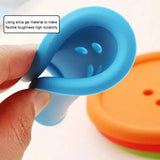 Button Shaped Silicone Coasters 5 Pcs - Medium - Silicone Rubber - image 18