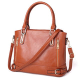 Handbags Women's Designer Shoulder Bag - Brown - Crossbody Bag - Medium - PU Leather - image 19