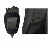 Men's Handy Pocket Square Holder - Black - 1 Pcs Pocket Square Holder - Medium - Plastic - image 4