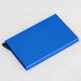 Unisex Slim RFID Pop Up Card Case - Grey - Pop Up Card Holder - 3.74 x 2.56 x 0.31" - Aluminum/ABS - image 34
