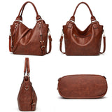 Handbags Women's Fashion Tote Bags - Brown - 1 - Handbag + Purse - Medium - PU Leather - image 34