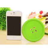 Button Shaped Silicone Coasters 5 Pcs - Medium - Silicone Rubber - image 19