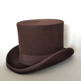 Men's Handcrafted Luxury Formal Top Hats - Gray - Hat 15cm - S(55cm) - Wool - image 11
