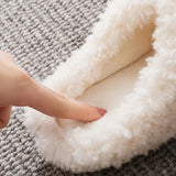 Women's Fluffy Cartoon Dog Fur Slippers - Beige - Dog Slippers - XXL - Plush - image 21