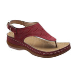 Women's Summer Slip On Sandals - Black - Slip On Sandals - 43 B - PU Leather - image 40