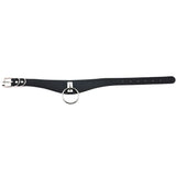Women's Cosplay Dog Collar Choker - Black - Circle Choker - Medium - PU Leather - image 22