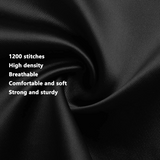 Funki Buys | Neckties | Men's 4 Pcs Premium Black Silk Tie Set