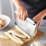 Stainless Steel Dough Cutter - Silver - Large Cake Tool 22cm - Medium - Stainless Steel - image 11