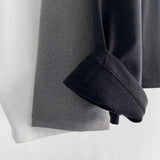 Men's Thin Lightweight Mock Turtleneck - Black - Lightweight Sweater - 4XL - Polyester - image 8