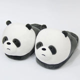 Women's Cute Panda Slippers - Grey/White - Panda Slippers - One Size - Plush - image 6