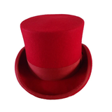 Men's Handcrafted Luxury Formal Top Hats - Gray - Hat 15cm - S(55cm) - Wool - image 18