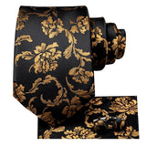 Funki Buys | Neckties | Men's 3 Pcs 100% Silk Luxury Tie Sets