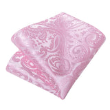 Men's 4 Pcs Formal Pink Silk Tie Sets - Pink - 7710 - One Size - Silk - image 33