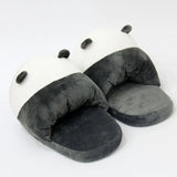 Women's Cute Panda Slippers - Grey/White - Panda Slippers - One Size - Plush - image 7