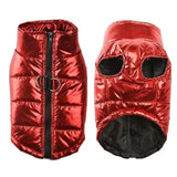 Funki Buys | Dog Jackets | Gold Fluro Zip Up Vest Dog Harness - Gold - Dog Jacket / 7XL / Polyester - image 4