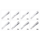 Men's 8 Pcs Metal Tie Clip Gift Sets - Small - Iron Alloy - image 22