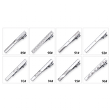 Men's 8 Pcs Metal Tie Clip Gift Sets - Small - Iron Alloy - image 24