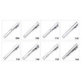 Men's 8 Pcs Metal Tie Clip Gift Sets - Small - Iron Alloy - image 16