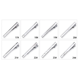 Men's 8 Pcs Metal Tie Clip Gift Sets - Small - Iron Alloy - image 17