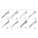 Men's 8 Pcs Metal Tie Clip Gift Sets - Small - Iron Alloy - image 14