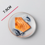 Pine Wood Resin Drink Coasters 6 Pcs - Brown - 1 / Square 6 Pcs Set and Base - Small - Pine Resin - image 13