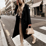 Funki Buys | Jackets | Women's Double Breasted Long Overcoat