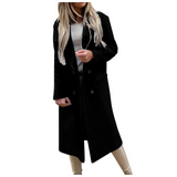 Funki Buys | Jackets | Women's Double Breasted Long Overcoat