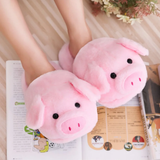 Women's Pink Pig Winter Soft Slippers - Pink - Pig Slippers - 9 B - Plush - image 15