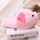 Women's Pink Pig Winter Soft Slippers - Pink - Pig Slippers - 9 B - Plush - image 7