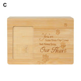 Funki Buys | Cremation Urns | Pet Urns Bamboo Photo Urn - Beige - A / Pet Cremation Urn / Bamboo / 6.3 x 4.3 x 4.3" - image 9