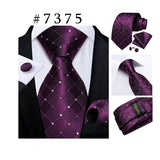 Men's 3 Pcs Paisley Wedding Tie Sets - MJ-7710 - One Size - Silk/Polyester - image 34