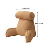 Armrest Reading Pillow Detachable - Sky Blue - Backrest Pillow - Medium - Polyester Cotton - image 18