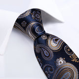 Men's 3 Pcs Luxury Formal Tie Sets - MJ-7189 - One Size - Silk/Polyester - image 3