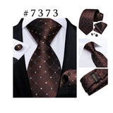Men's 3 Pcs Paisley Wedding Tie Sets - MJ-7710 - One Size - Silk/Polyester - image 33