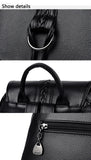 Backpacks Women's Quality Backpack Bag - Black - Backpack Handbag - Medium - PU Leather - image 21