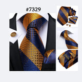 Men's 3 Pcs Paisley Wedding Tie Sets - MJ-7710 - One Size - Silk/Polyester - image 26