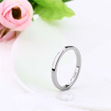 Men's Women's Titanium Bridal Bands - Silver - 1 - 2mm - Wedding Band - 6 - Titanium - image 13