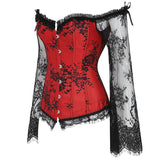 Women's Gothic Punk Corset Skirt Sets - Black - 1 / Skirt - 6XL - Polyester - image 26