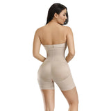 Women's Colombian Full Body Shaper - Black - Full Body Shaper YN03 1070 - 6XL - Polyester/Spandex - image 15