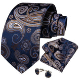 Men's 3 Pcs Luxury Formal Tie Sets - MJ-7189 - One Size - Silk/Polyester - image 2